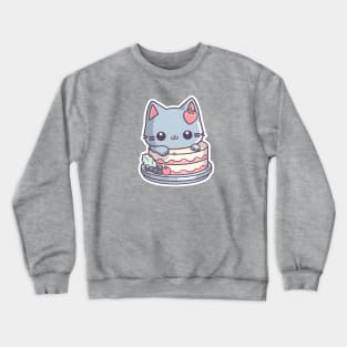 Best Baker Kitten Crewneck Sweatshirt